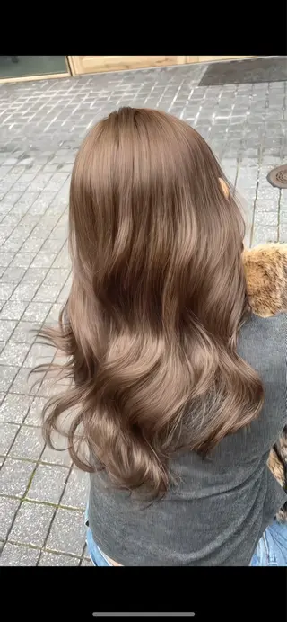 セミロング カラー 韓国ヘア/レイヤー Londエレンのヘアスタイル