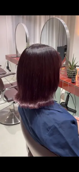 ミディアム 透明感\モテカラー 🫧🎀YUUのヘアスタイル