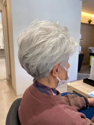 ショート 川元 雄貴のヘアスタイル