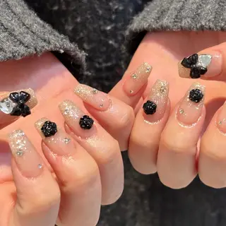 ネイル 🩰ミキ/韓国♡ 大人girlyネイルのネイルデザイン