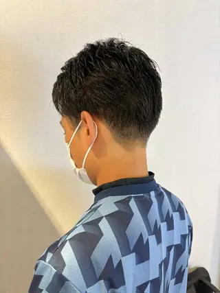 ショート メンズ Kaho🌼/メンズ ニュアンスパーマのヘアスタイル