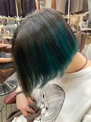 ショート カラー 新田龍之輔 →メンズ／派手髪のヘアスタイル