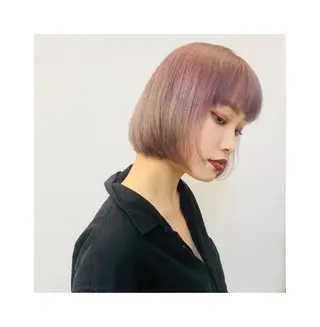 ミディアム カラー 高山りな🌼 (メンズも可能です)のヘアスタイル