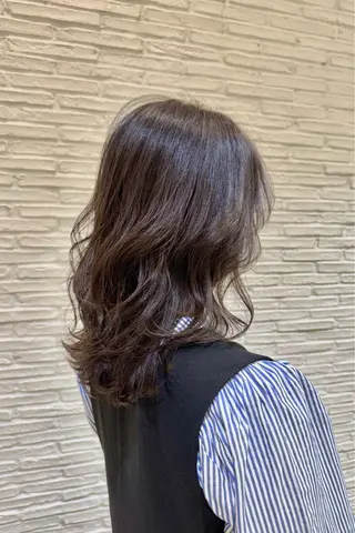ミディアム パーマ amie by AFLOAT 浦和店のヘアスタイル