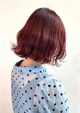 ミディアム カラー ヘアアレンジ マツオカ マコのヘアスタイル