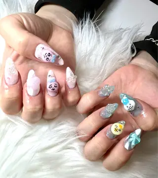 ネイル 🌙🫧CHARME (RUKA)🦋🫧のネイルデザイン