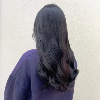 ロング パーマ Riru🩵縮毛矯正 リピーター多数✨🩵のヘアスタイル