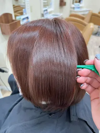 髪質改善カラーエステ /繁原わかなのヘアスタイル