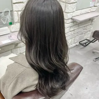 カラー 天王寺韓国ヘア 小山歓実のヘアスタイル