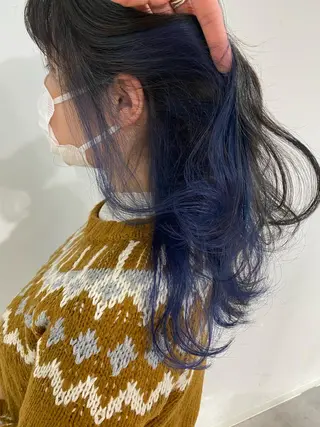 ミディアム カラー scene. haraのヘアスタイル
