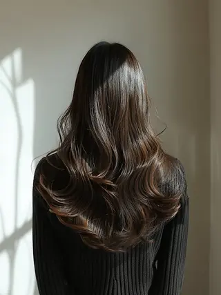 ロング カラー edA. 鎌倉のヘアスタイル