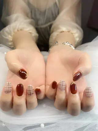 ネイル ハイネイル 自宅サロンのネイルデザイン