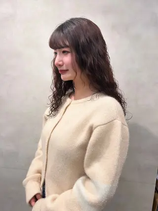 ロング パーマ 🍎玉寄 里帆 （タマヨセ リホ）のヘアスタイル