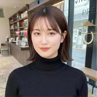 ショート GIEN Smart Salon by milbon 西宮ガーデンズ　プラス所属・吉原 星稀のヘアスタイル