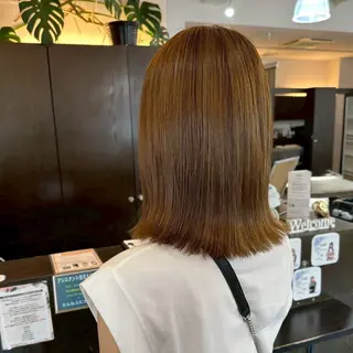 ミディアム 近藤 優羽のヘアスタイル
