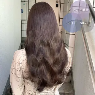 ロング カラー ✨️美髪矯正×似合わ せ艶カラー✨藤田透のヘアスタイル