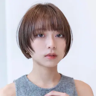 ショート カラー 田中航平/渋谷ボブ/ レイヤーボブのヘアスタイル