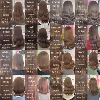 ロング カラー ヘアアレンジ トレンドレイヤー No.1/KOHEIのヘアスタイル
