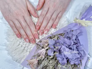 ミディアム カラー ネイル Le’a NailSalonのネイルデザイン