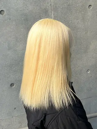 セミロング カラー JOY187inYU1L所属・韓国レイヤー kira🌛のヘアスタイル