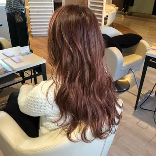 ロング カラー ヘアアレンジ 金子 富士のヘアスタイル