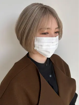 ショート カラー recipe 黒木 彩那のヘアスタイル