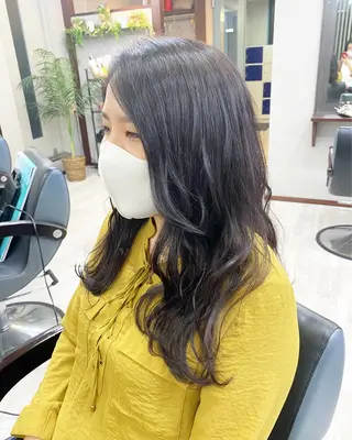 ロング カラー ＊横浜駅＊ 金子 誠也のヘアスタイル