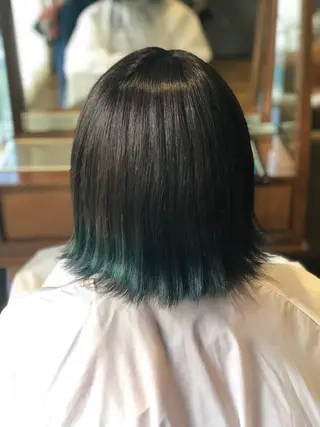 ショート カラー あらい なつみのヘアスタイル