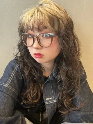 ロング ヘアアレンジ レイヤー/インナー カラー🦋ルイのヘアスタイル