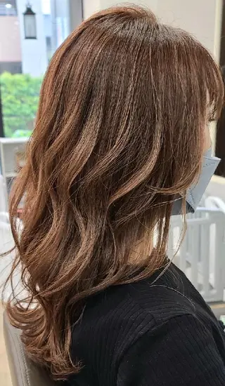 ロング 井澗 修二のヘアスタイル