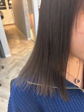 ミディアム ayumi ／透明感カラーのヘアスタイル