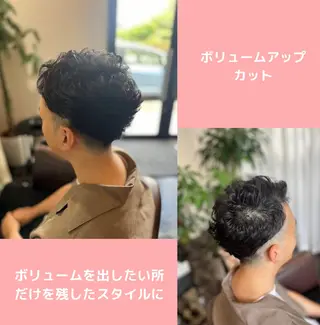 メンズ 薄毛専門 メンズカットREEのヘアスタイル