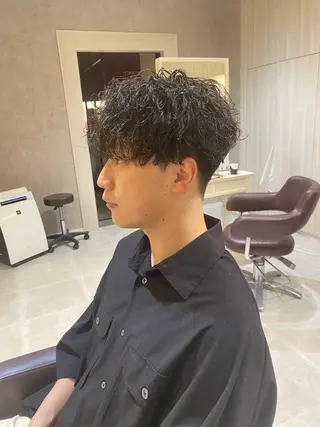 ショート パーマ メンズ CAMUE代表 Masaのヘアスタイル