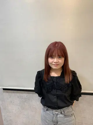 ミディアム ボブ 西宮北口/みなみのヘアスタイル