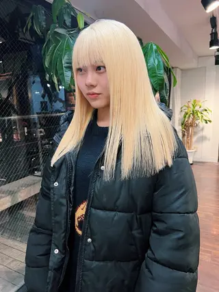 セミロング カラー 🧡色落ちまで2度 楽しめる🧡ヨシキのヘアスタイル