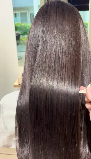 ロング 🫧髪質改善 縮毛矯正特化🫧中西のヘアスタイル