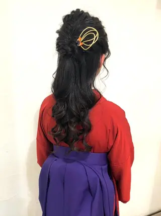 ヘアアレンジ トレンドヘアーに🌈 川村　静香のヘアスタイル