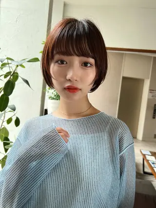 ショート 羽田 ひろむのヘアスタイル