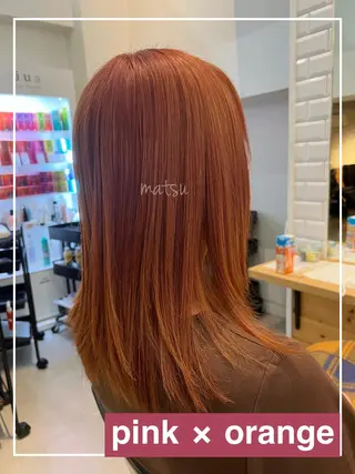 ミディアム カラー MATSU 🌟韓国🇰🇷のヘアスタイル