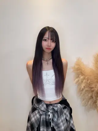 ロング ANKH CROSS 🩵Himeka🩵のヘアスタイル