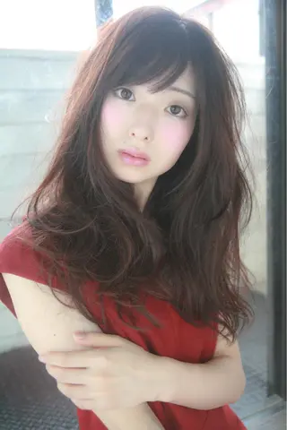 ロング 髪質改善縮毛矯正 専門店のヘアスタイル