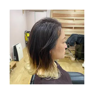 カラー Asuka Mabuchiのヘアスタイル