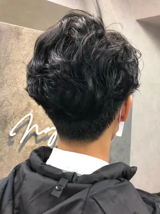 メンズ Noyヨシモト ヒロトのヘアスタイル