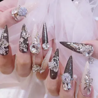 ネイル 梅田🦄中崎町🩵 u n o 0 1のネイルデザイン