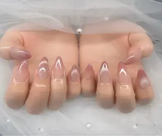 ネイル ハイネイル 自宅サロンのネイルデザイン