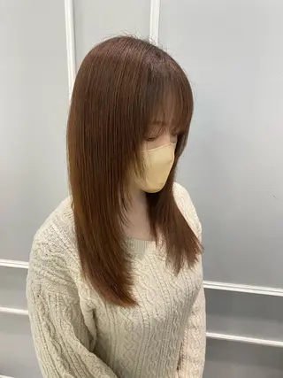 ロング 韓国ヘア🍒渡辺 咲🍒のヘアスタイル