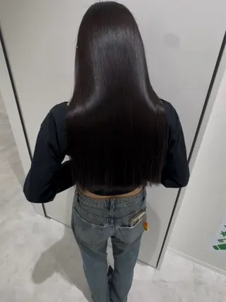 ロング 🫧髪質改善/縮毛 矯正/RIKOのヘアスタイル