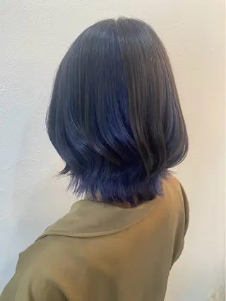 ミディアム カラー 【メンズ特化】池袋 韓国スタイル飯塚のヘアスタイル
