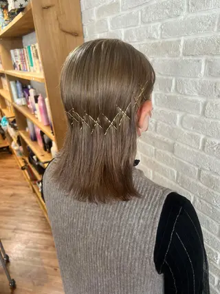 ミディアム カラー ヘアアレンジ Topstylist YUKIのヘアスタイル