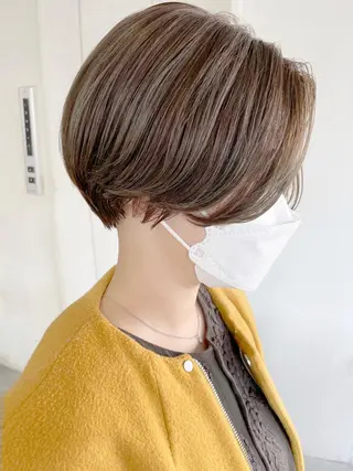 ショート カラー ショート・ボブ 徳竹淳一のヘアスタイル